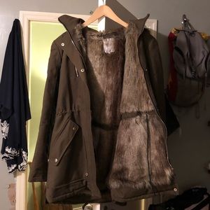 Zara Faux Fur Jacket